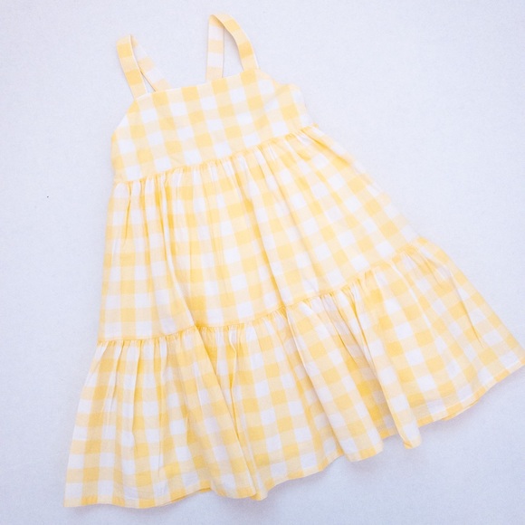 Gymboree Yellow Gingham Sundress (3T) - Picture 13 of 14
